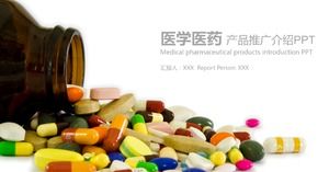Шаблон PPT для продвижения медицинских и фармацевтических продуктов