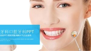Zahnärztliche orale ppt-Vorlage