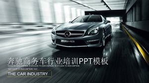 Modello ppt di formazione per l'industria dei veicoli commerciali Mercedes Benz