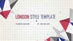British style ppt template free