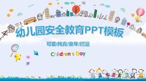 Modello ppt di educazione alla sicurezza del capodanno cinese della scuola materna