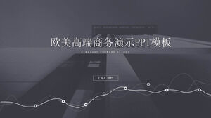 Бизнес минималистский бесплатный шаблон загрузки ppt Baidu cloud