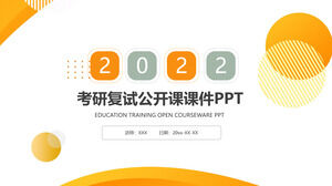 ujian masuk pascasarjana 2020 templat courseware ppt kelas terbuka
