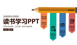 PPT-Vorlage für den Lernbericht von Bildungs- und Ausbildungseinrichtungen