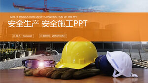 İnşaat güvenliği üretim şartnamesi sorumluluk sistemi inşaat planı raporu PP şablonu