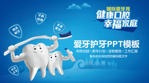 Pflege der allgemeinen PPT-Vorlage für die Dentalbranche