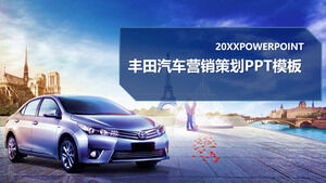 Templat PPT Umum Industri Motor Toyota
