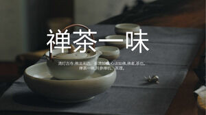 Download grátis do modelo de apresentação de slides Zen Tea