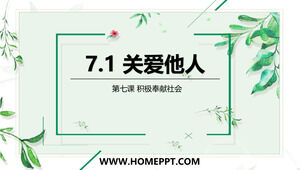 Chongyang Respeto por los ancianos Plantilla PPT del Festival de Chongyang