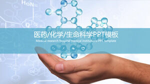 Șablon general PPT de chimie medicală știința vieții industriei