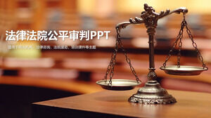 Plantilla PPT general de la industria de justicia (1)