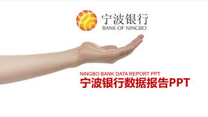 Șablon PPT general pentru industria bancară din Ningbo