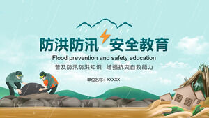 Ochrona przeciwpowodziowa i przeciwpowodziowa popularyzacja wiedzy o bezpieczeństwie edukacja i szkolenia klęski żywiołowe samoratowanie PPT