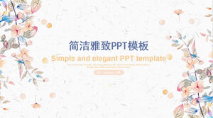 Simple and elegant PowerPoint template