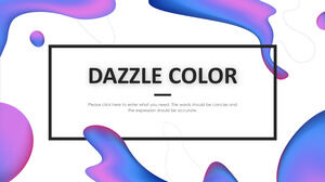 Dazzle Color Шаблоны Powerpoint