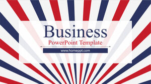 Template PPT laporan bisnis sederhana