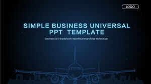 Plantillas PPT universales de negocios simples