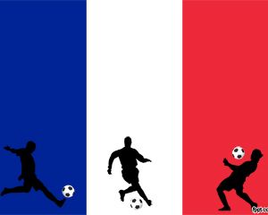 Frankreich-Fußball-PPT