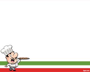 意大利厨师PPT模板的PowerPoint