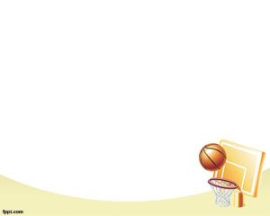 NBA籃球的PowerPoint模板
