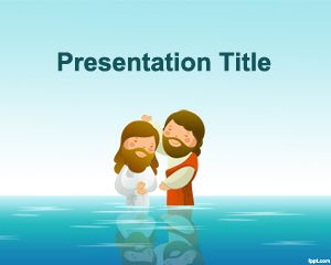 Modelos de batismo para PowerPoint