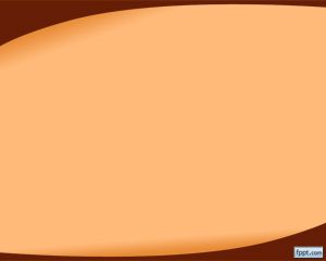 Szablon Pomarańczowy Curve PowerPoint