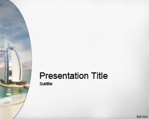 Dubaj PowerPoint Template