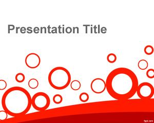 Cercuri Abstract Template PowerPoint