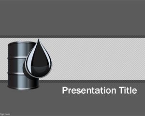 PowerPoint Template Petroleum