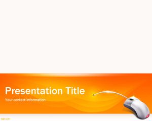Шаблон Orange Software PowerPoint