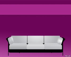 Sofa Powerpoint-Vorlage