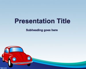 Modèle Old Car Insurance PowerPoint