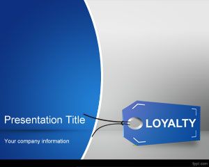 Brand Format loialitate PowerPoint