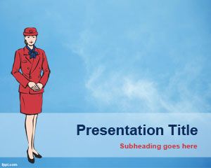 Format Fly Hostess PowerPoint