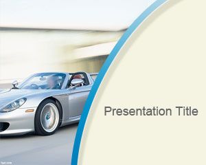 PowerPoint modelo Porsche