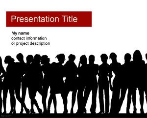 Template Lady Night PowerPoint