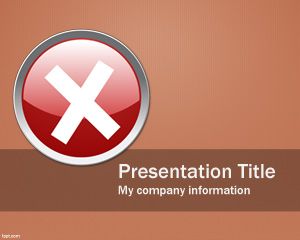 Anuluj PowerPoint Template