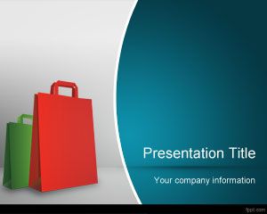 Andando Shopping PowerPoint Template