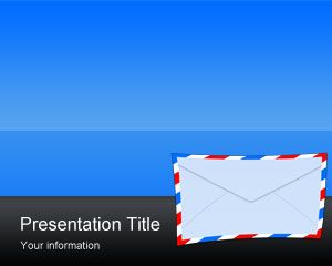 电子邮件营销的PowerPoint模板