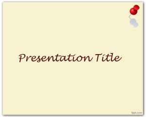 Puntina PowerPoint Template