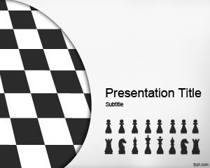 Oficina de xadrez  Modelo do Google Slides e PowerPoint