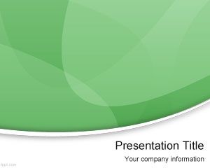 Green Format Modern PowerPoint