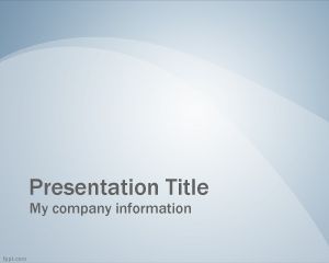 Albastru PowerPoint Slide Professional