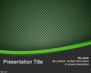 Template PowerPoint exotice