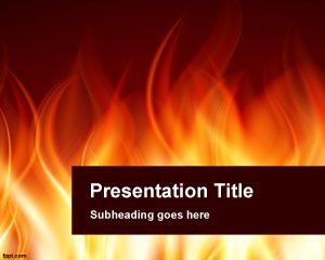 Pembakaran Template PowerPoint