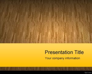 Holz-Material Powerpoint-Vorlage