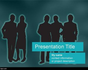 Kelompok dan Tim PowerPoint Template