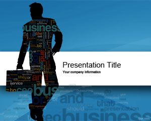 Шаблон Business Cloud PowerPoint