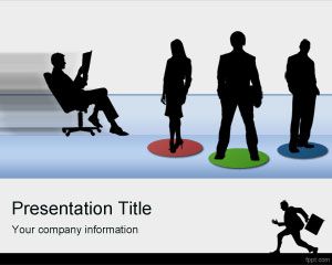 I dipendenti PowerPoint Template