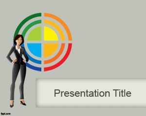 Modello di business Lady PowerPoint